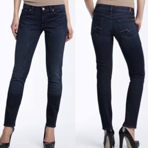 7 FOR ALL MANKIND ROXANNE SKINNY JEANS